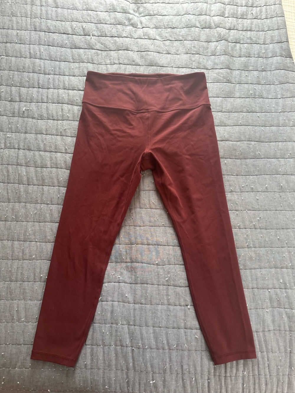 Athleta Ultra High Rise Elation 7/8 Tight Rusty Red